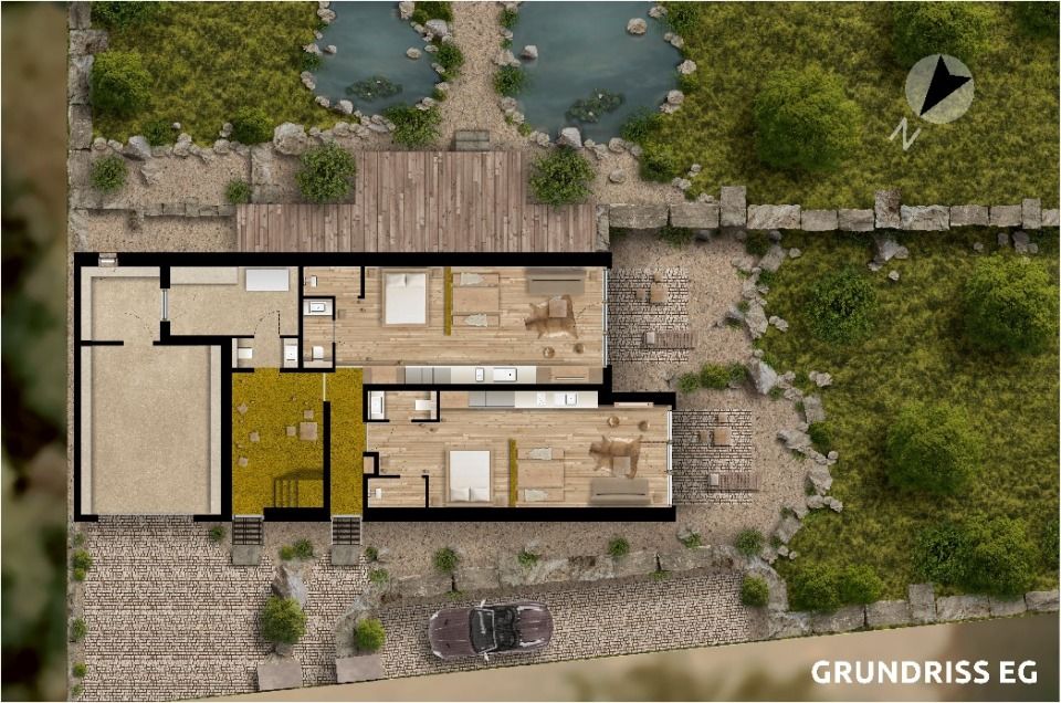 REFUGIUM.BETZENSTEIN - Grundriss OG