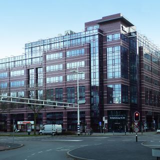 Bürokomplex in Leiden, Niederlande