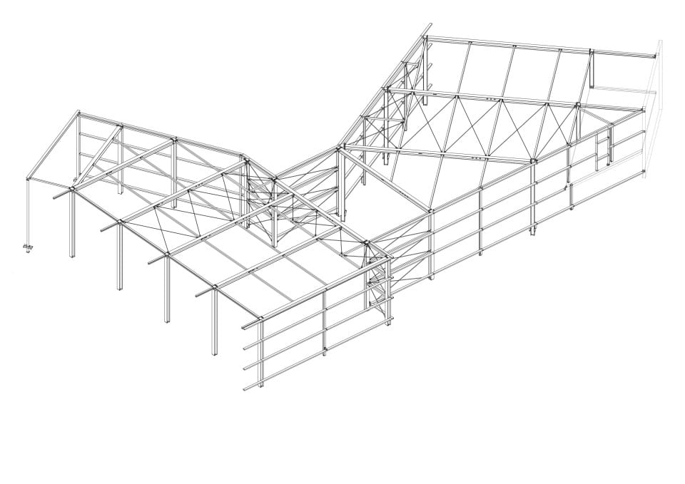 Isometrie Tragwerk