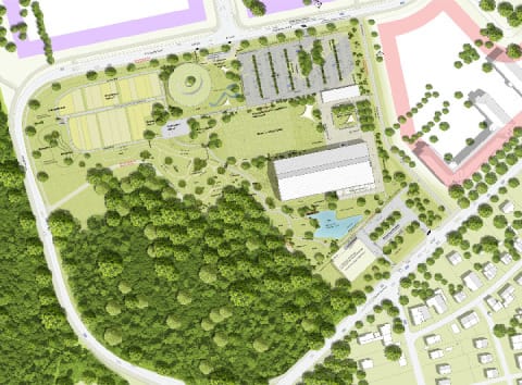 Lageplan Alnatura Campus
