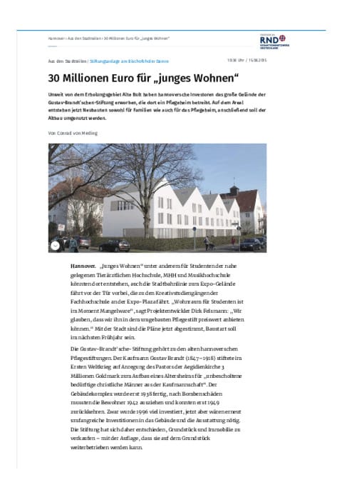 HAZ - 30 Millionen für 