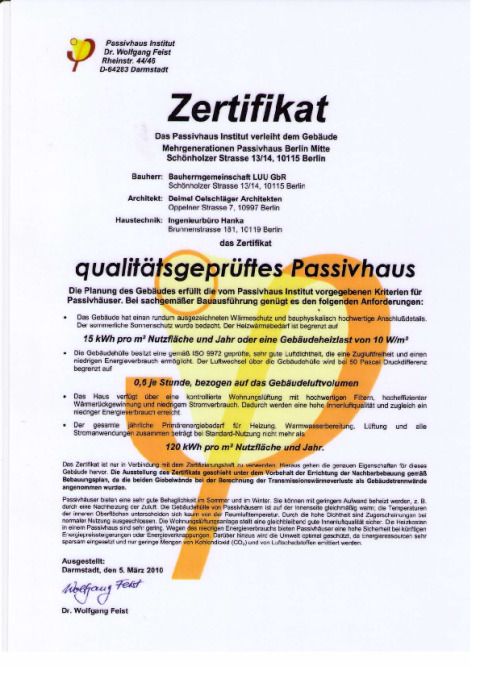 Zertifikat