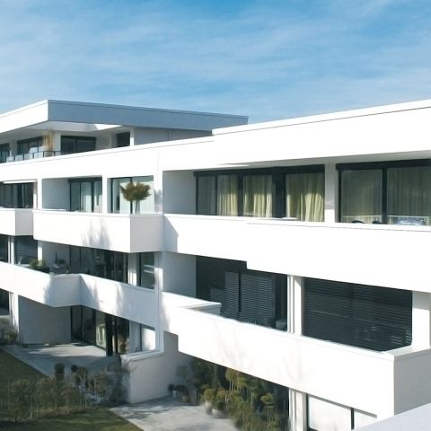 Villa in Weiß