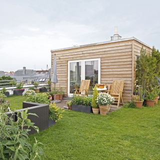 Privater Dachgarten in München