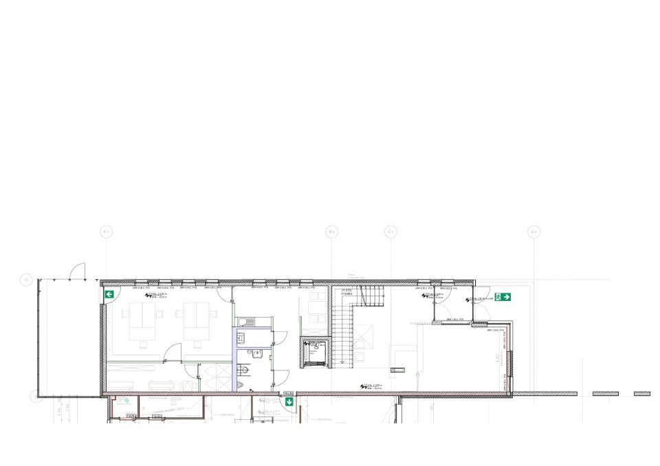 Grundriss EG Büro