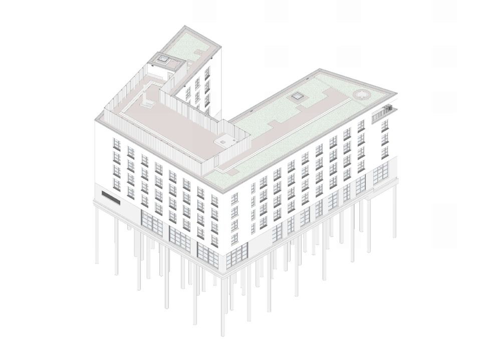Architekturmodell Iso