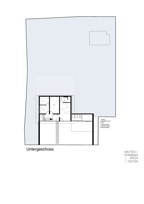 GRUNDRISS HANGGESCHOSS