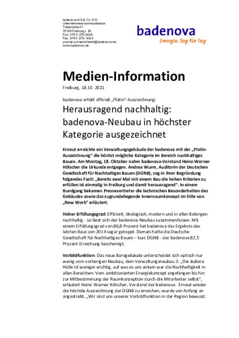 Medien-Information
