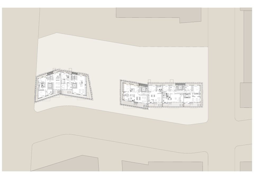 Grundriss Staffelgeschoss