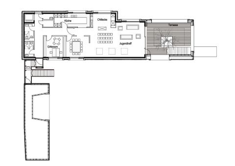 Grundriss OG -Jugendtreff-