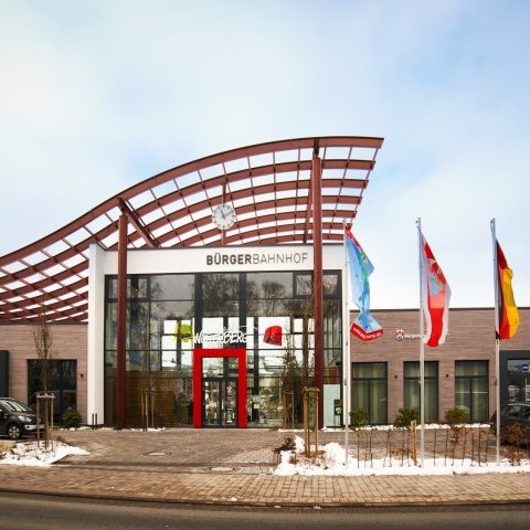 Prämierter Bürgerbahnhof Winterberg