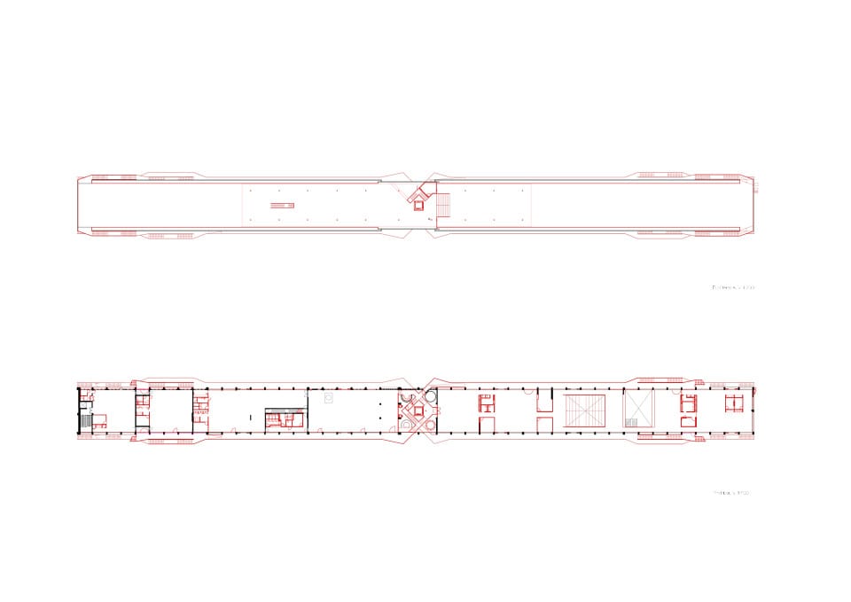 Grundriss 2. OG + Dachterrasse