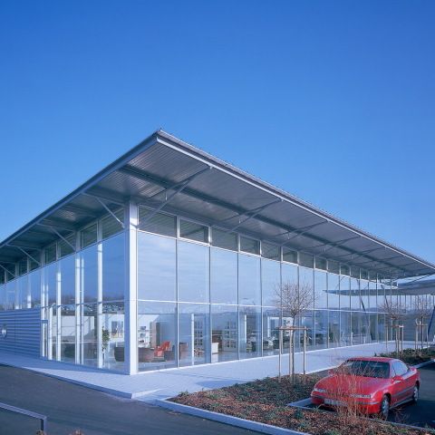 Neubau einer Ausstellungshalle