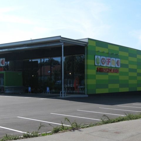 Neubau Fenberg-Lebensmittelmarkt