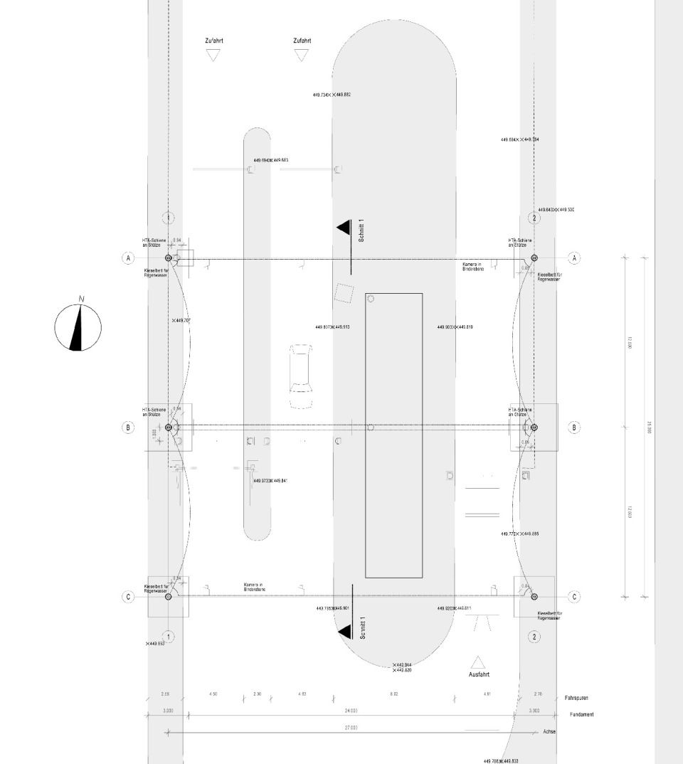 Grundriss Tor Fracht