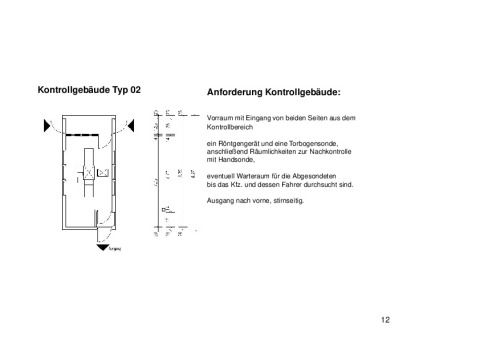 Kontrollgebäude Typ 2
