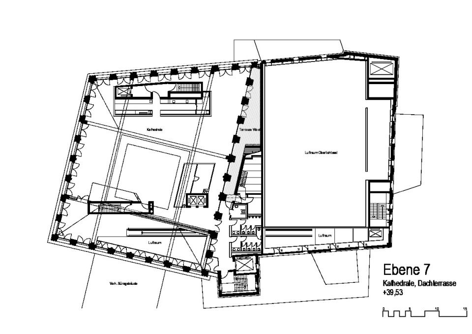 Grundriss Ebene 7