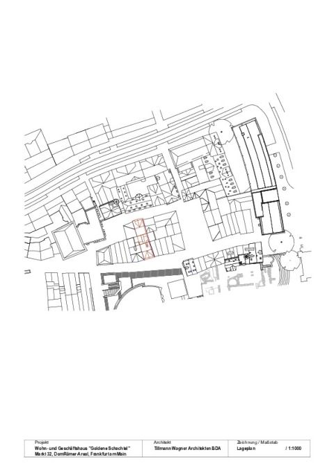 Goldene Schachtel Lageplan