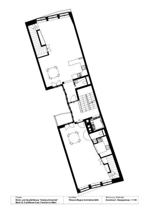 Goldene Schachtel Grundriss 3.Obergeschoss
