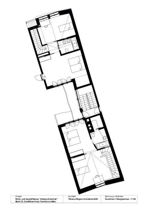Goldene Schachtel Grundriss 4.Obergeschoss