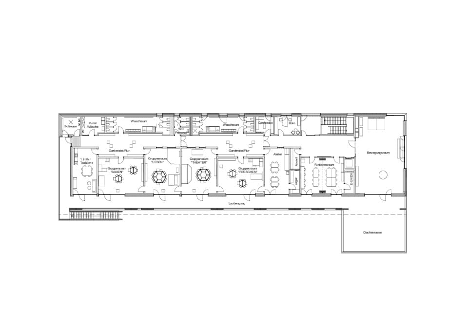 Grundriss Obergeschoss