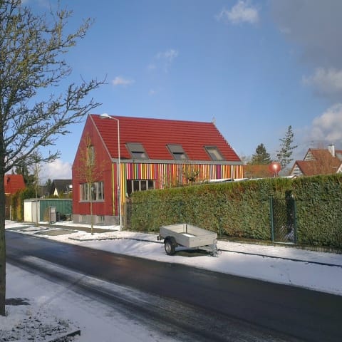 kleines Holzhaus