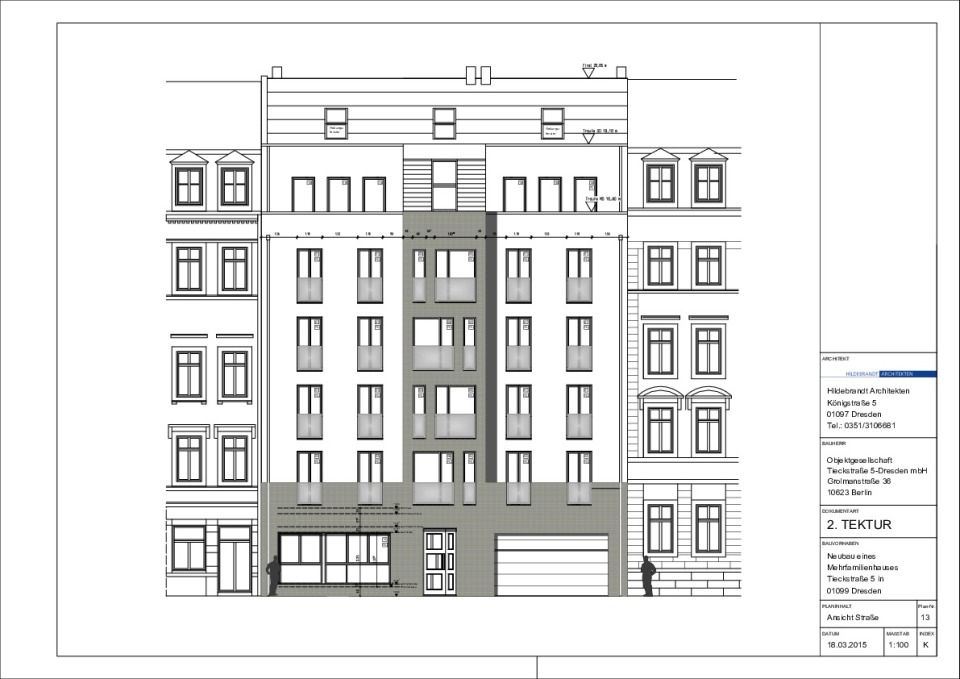 Straßenansicht Tieckstraße 5