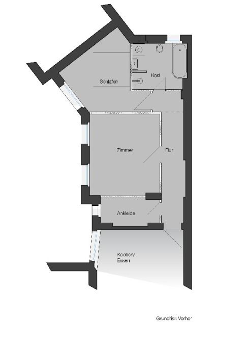 Grundriss Bestand