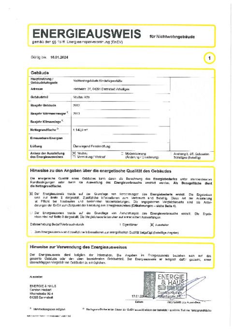 Energieausweis