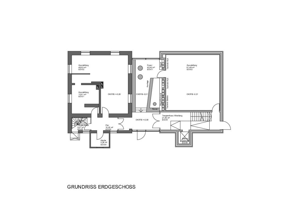 Erdgeschoßgrundriss