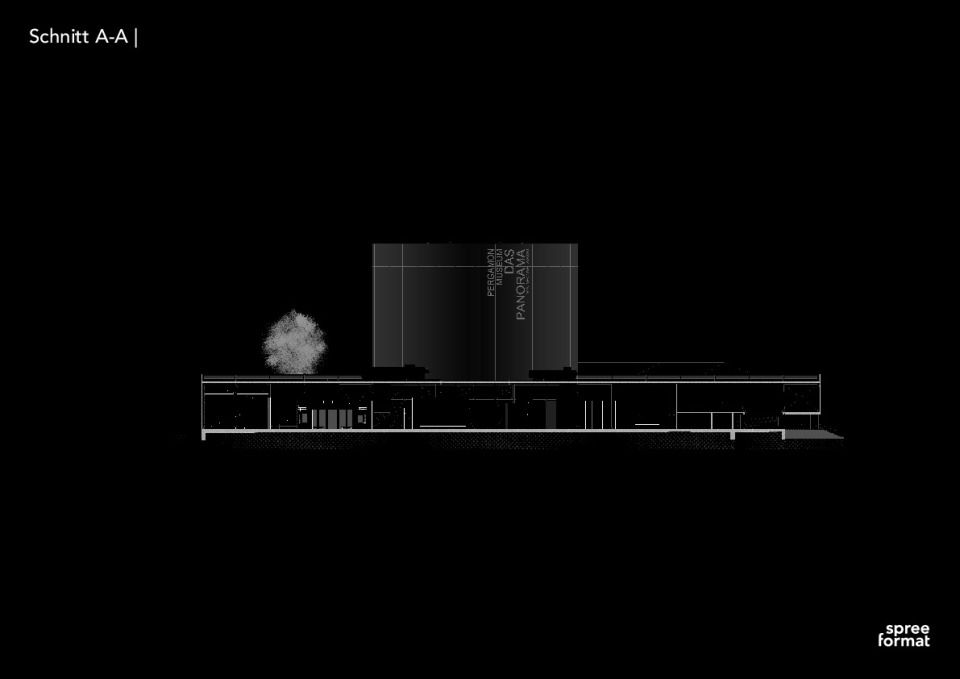 Pergamonmuseum | Das Panorama | Schnitt