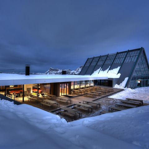 Alpine Lounge Rifugio Piz Boè, Corvara, Italien