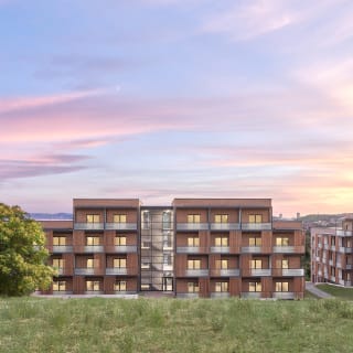 Plus-Energie-Quartier aus Holzmodulen, Stuttgart