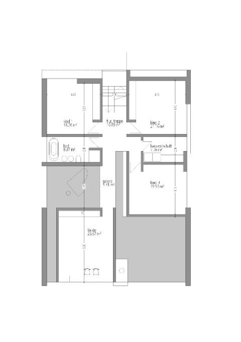 Grundriss 1. Obergeschoss