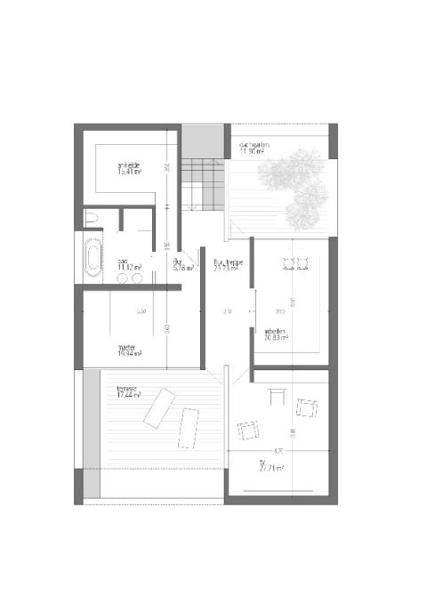 Grundriss 2. Obergeschoss