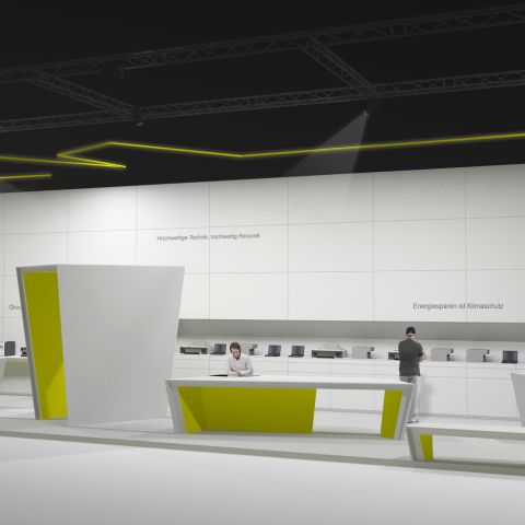 Messestand Umweltbundesamt 