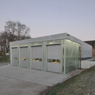 Fahrzeug- und Lagerhalle der Stadtwerke Walldürn