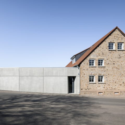 Neubau Weintanklager