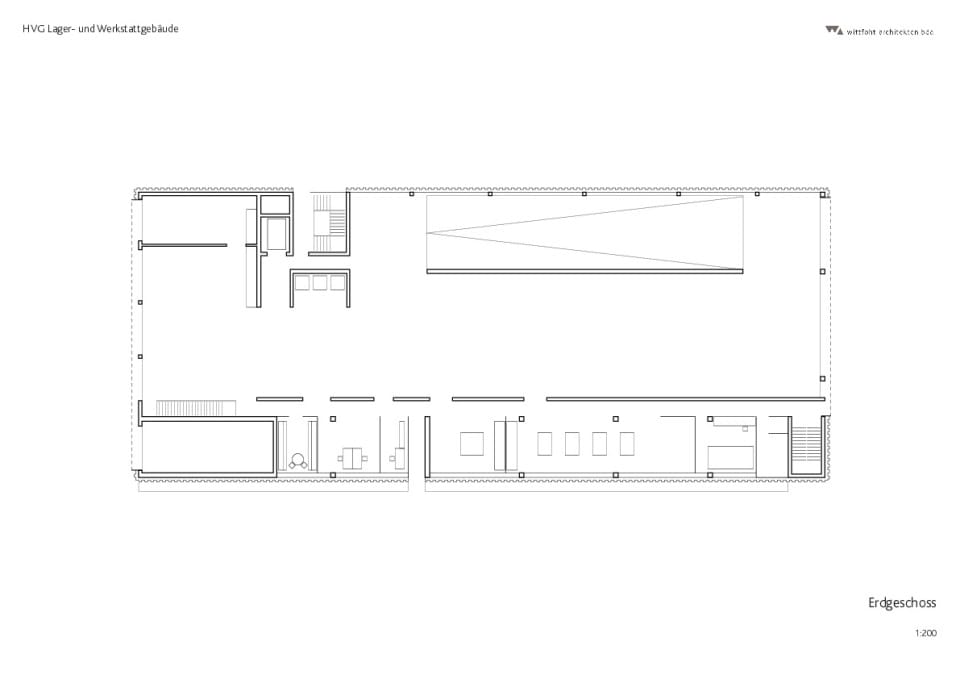 Büro- und Werkstattgebäude HVG