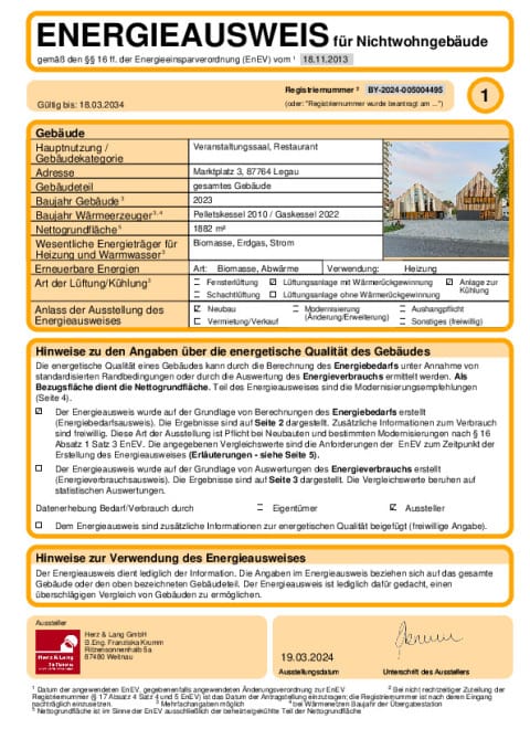 Energieausweis