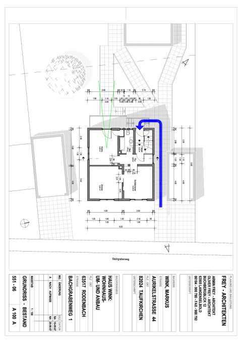 Bestand Grundriss EG