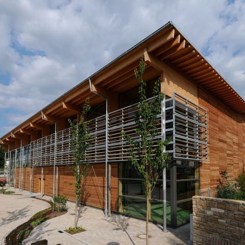 Neubau der Sporthalle 45/27 zur Ganztagsschule in Budenheim