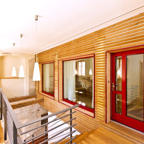 Stadthaus Freiberg - Altbau wird Passivhaus