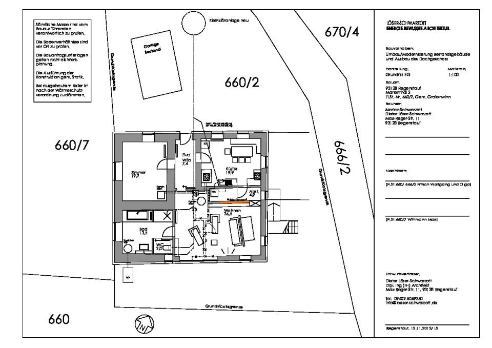 Lageplan und EG