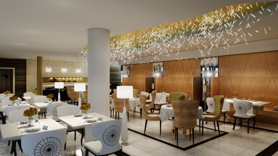 JW Marriott Cannes Renderin Restaurant