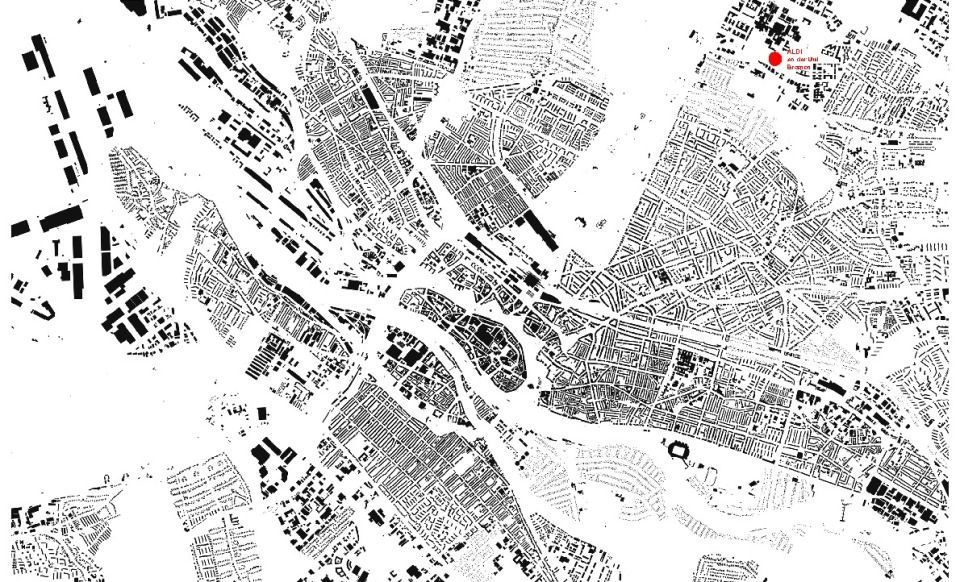 Schwarzplan Bremen
