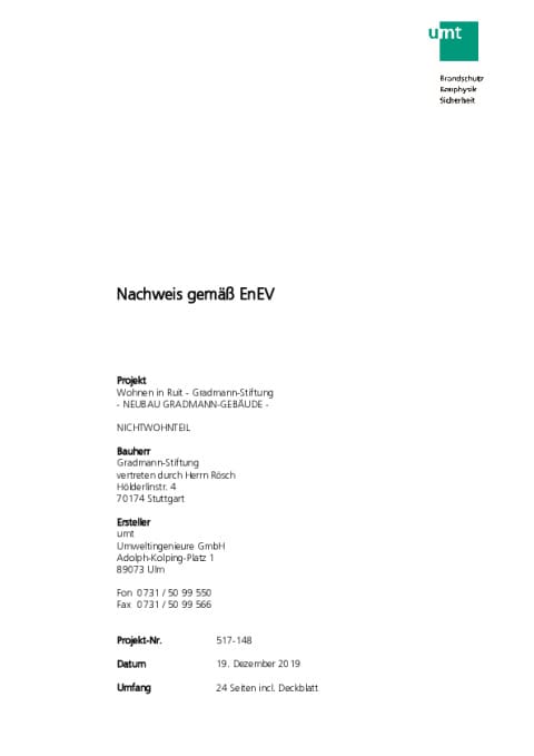 EnEV-Nachweis