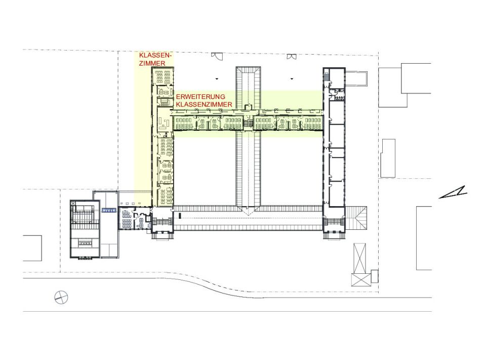 Theo-Betz-Schule Grundriss OG
