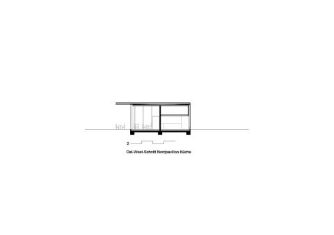 Querschnitt Pavillon Nord