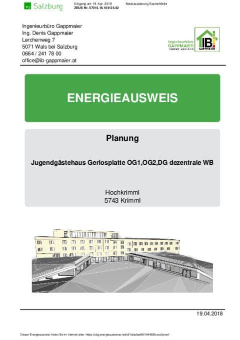Energieausweis 1